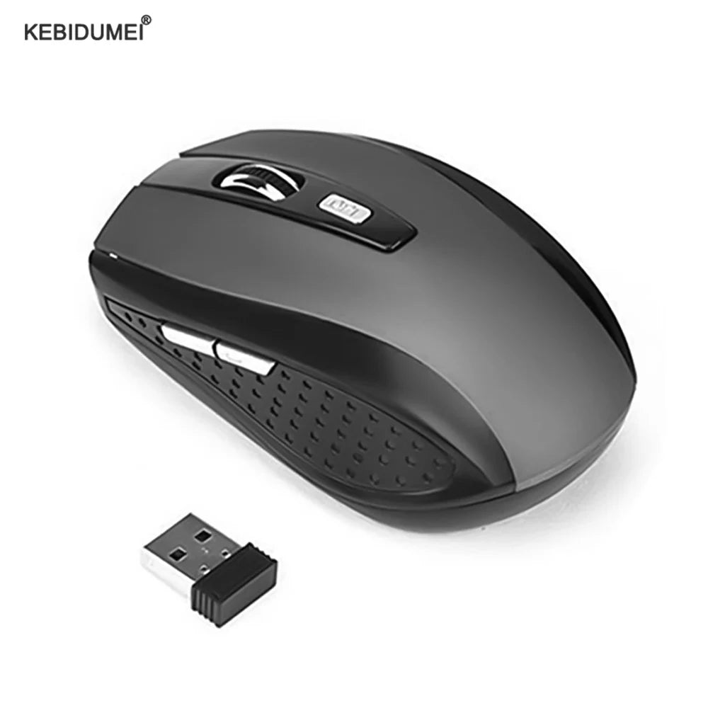 Mouse sem fio 2.4G 6D sem fio