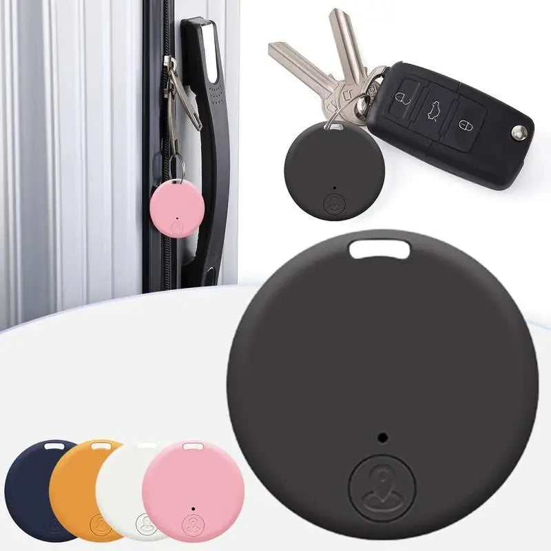 Mini Localizador GPS com Alarme Inteligente Compatível com Bluetooth, Rastreador para Cães, Animais de Estimação e Crianças, Localizador de Chaves