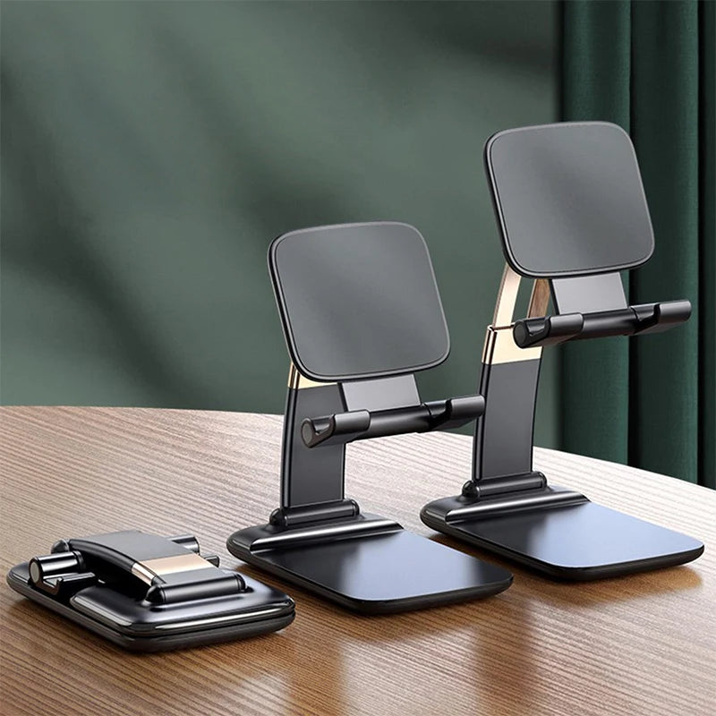 Suporte de mesa para celular compatível com iPhone, iPad e Xiaomi. Suporte universal ajustável para Tablets e Telemóveis