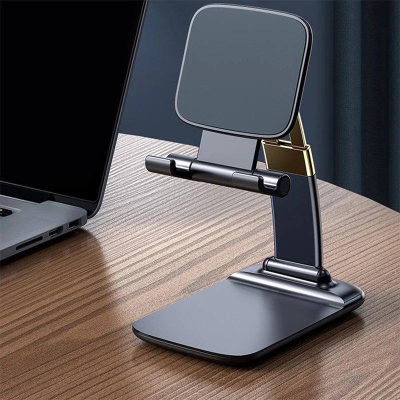 Suporte de mesa para celular compatível com iPhone, iPad e Xiaomi. Suporte universal ajustável para Tablets e Telemóveis